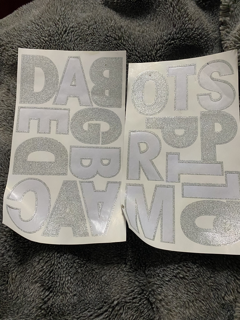 Free - Large Letter Stickers #freecycle image indicator(4)