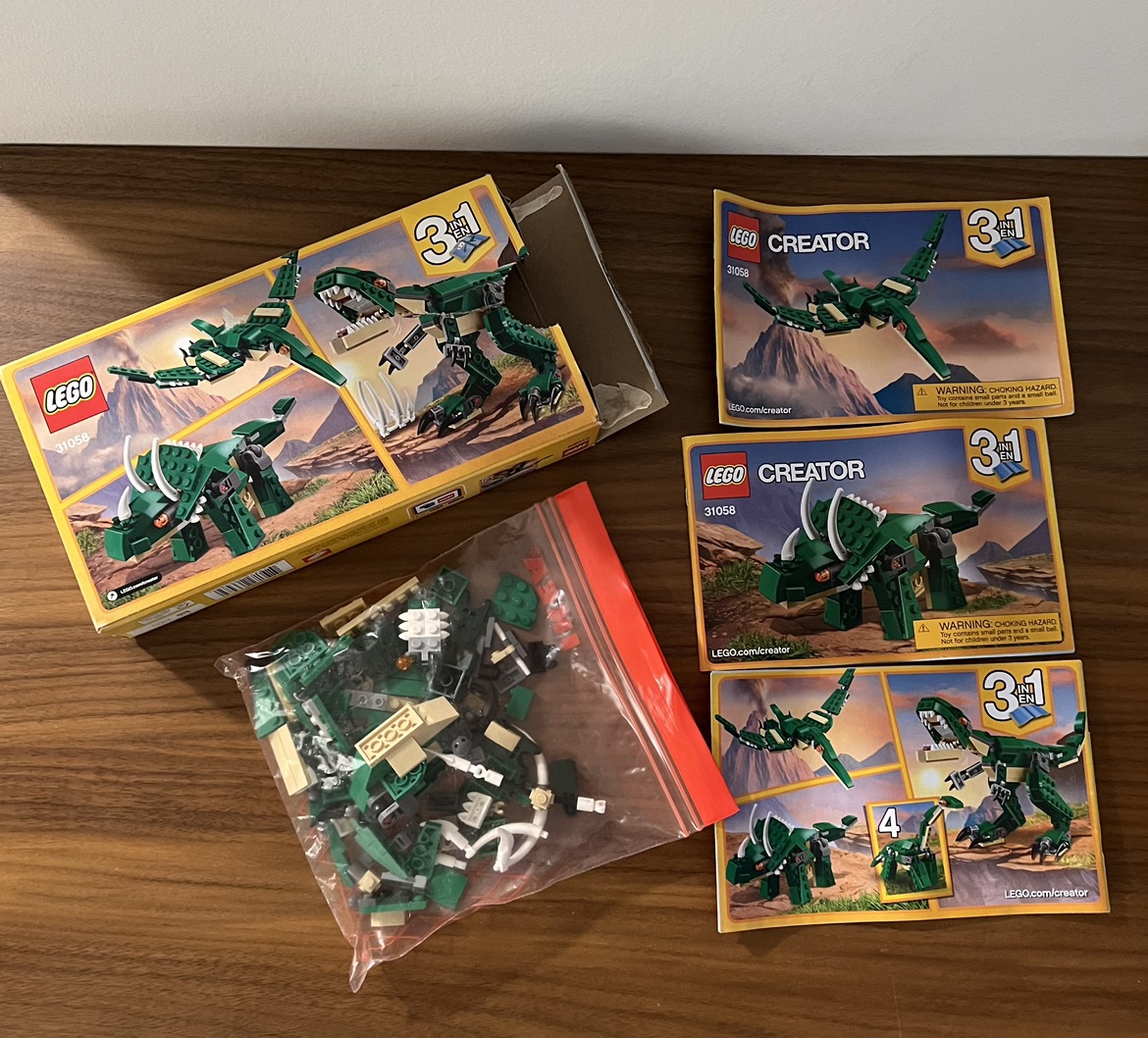 LEGO Creator 3 in 1 Mighty Dinosaur Toy - photo 2