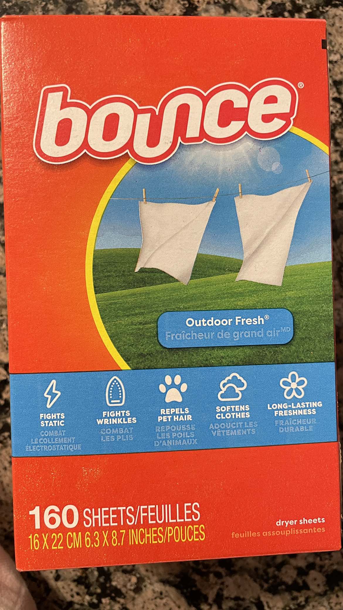 [NEW] Bounce Dryer sheets 160 sheets thumbnail