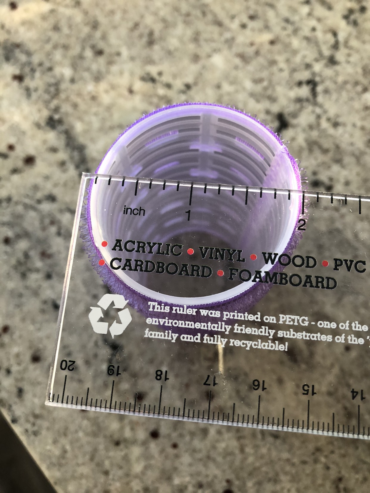 🥕 2” x 4” Big heatless velco hair rollers curlers ( X 2) image indicator(4)