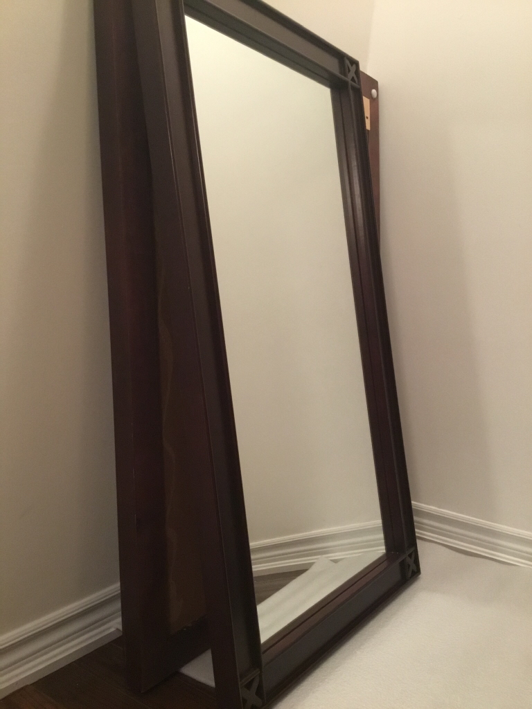 Wood Frame Mirror - photo 5
