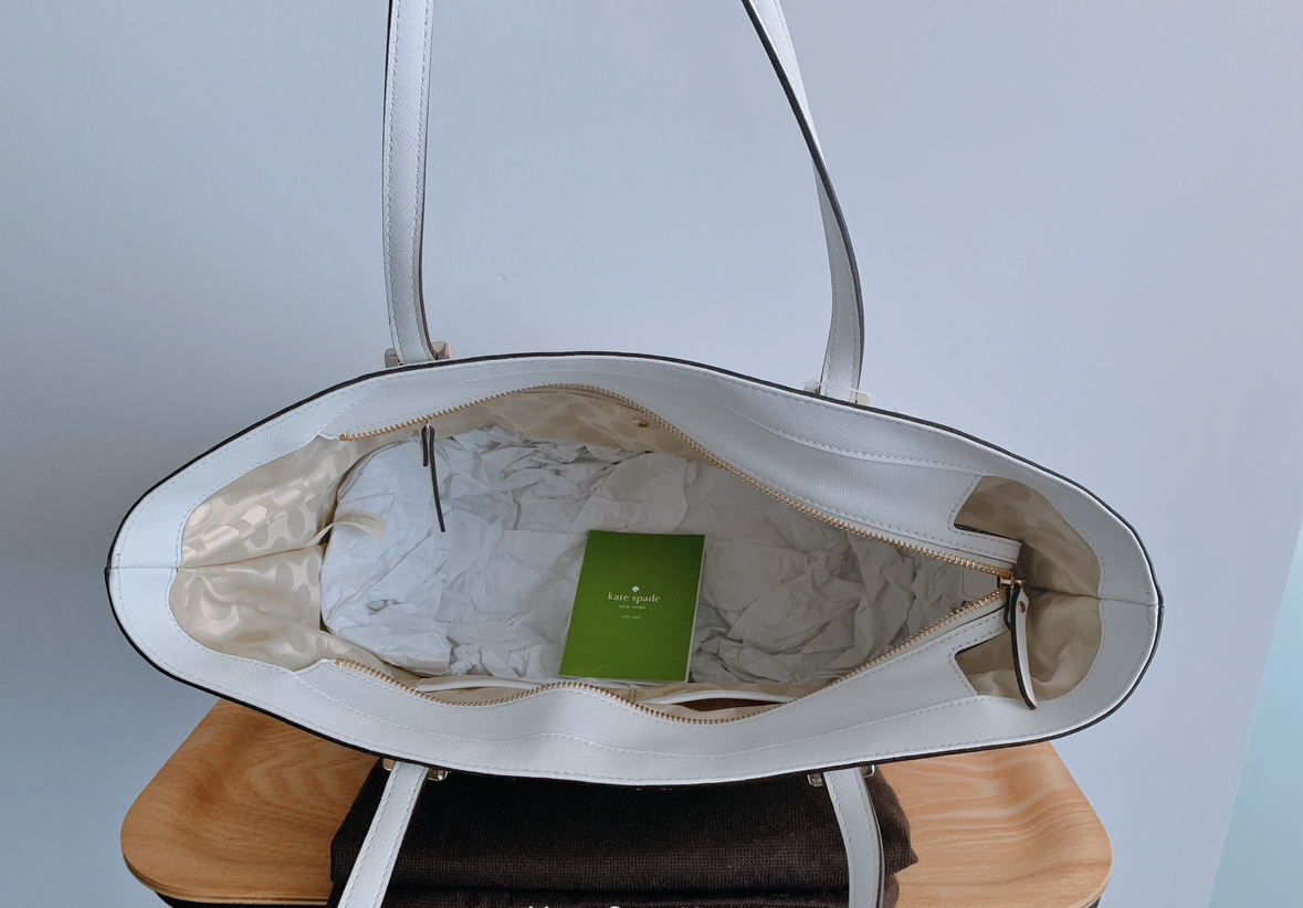 Brand New Kate Spade Cedar Street Harmony Tote Bag - Cream image indicator(2)