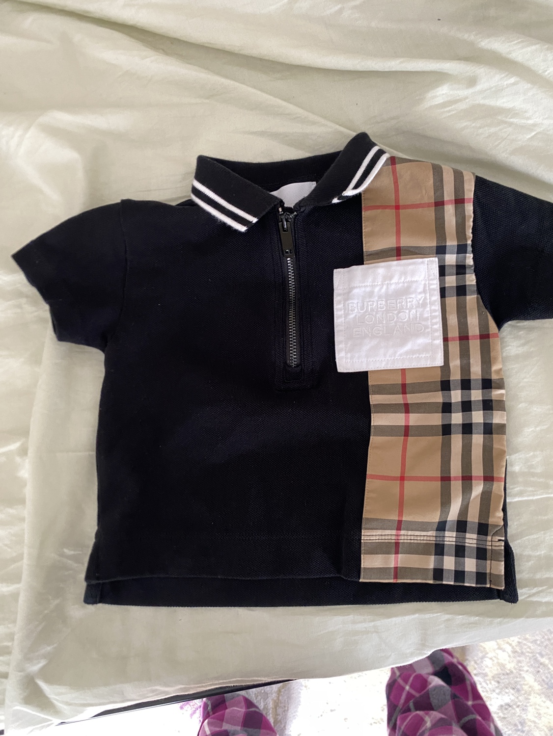 Burberry shirt 12 months
