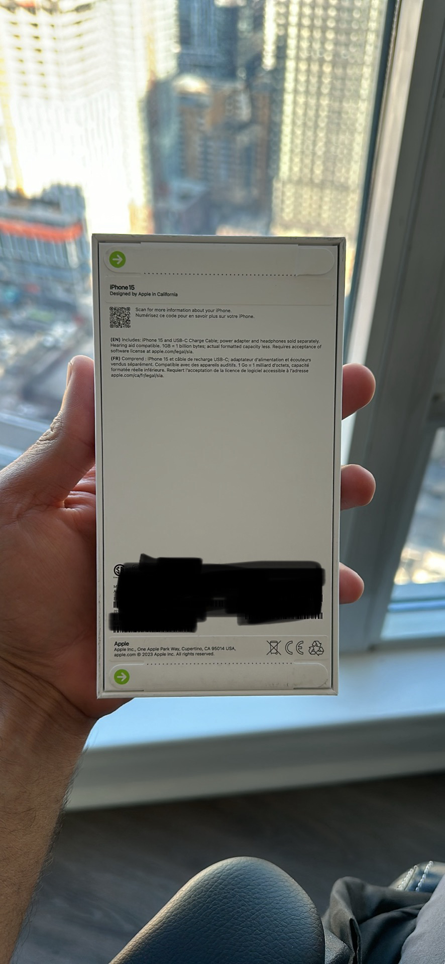 Brand new iphone 15 sealed in box with bill - photo 2