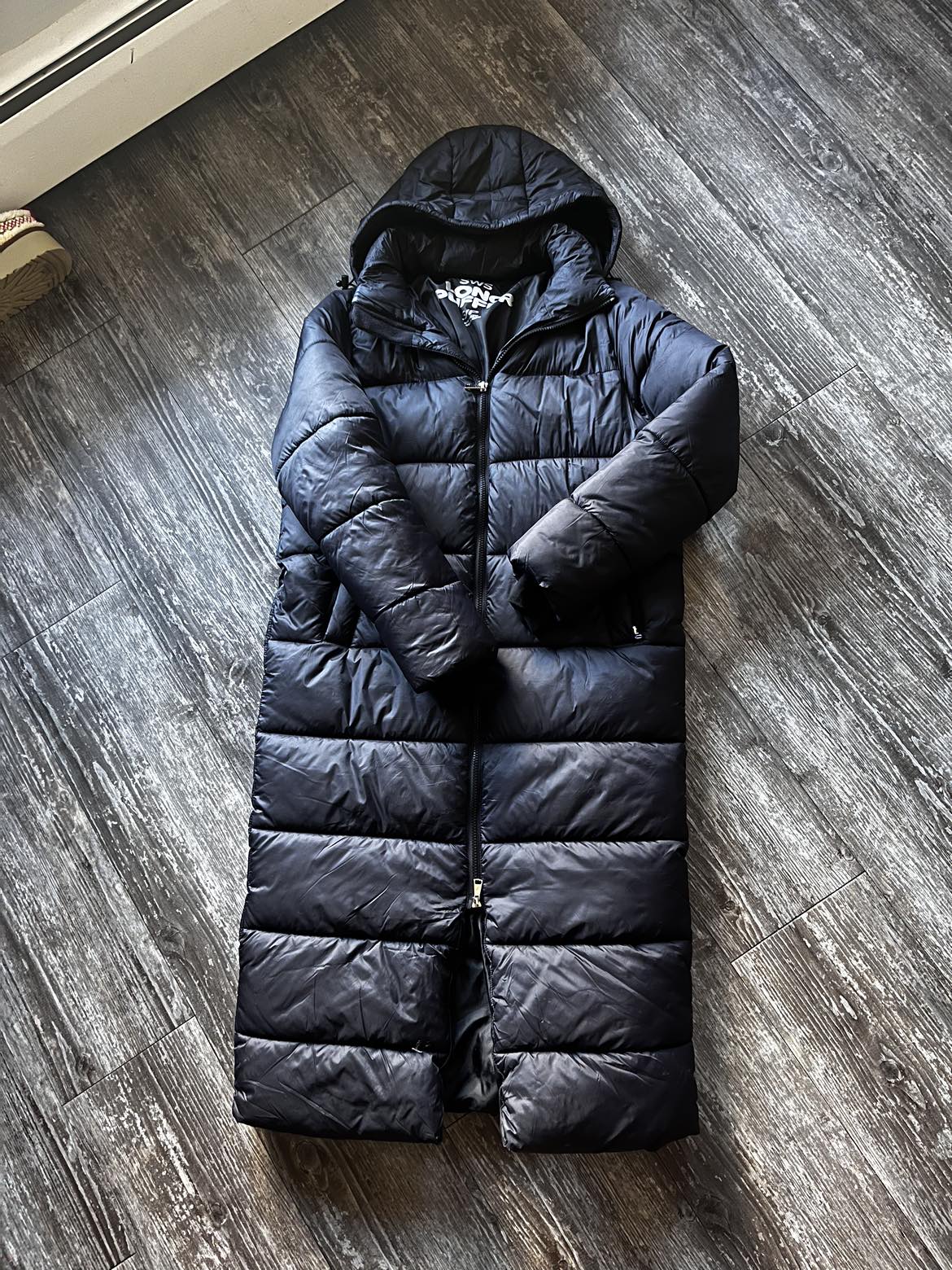 Long puffer jacket thumbnail