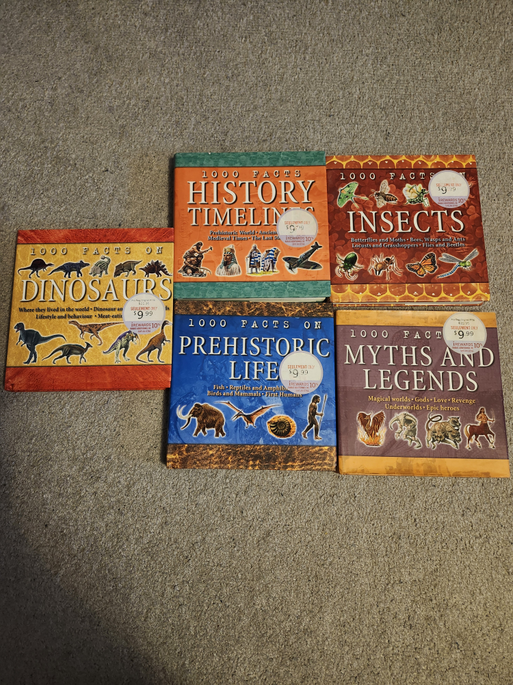 Books  - 1000 Facts on series
