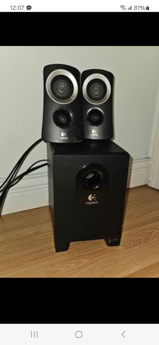 Logitech sound system