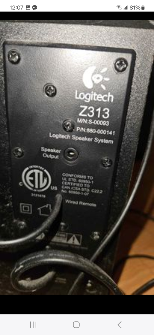 Logitech sound system - photo 3