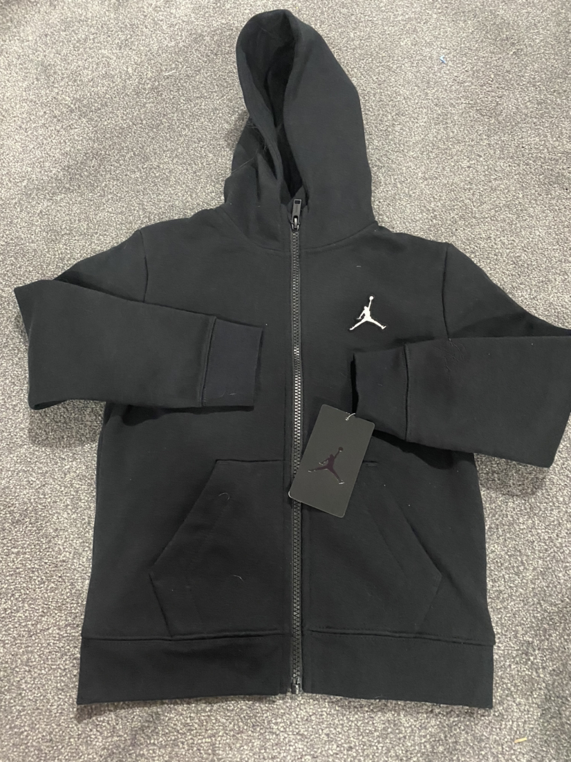 New Toddler Jordan Zip Up Hoodie Size 7