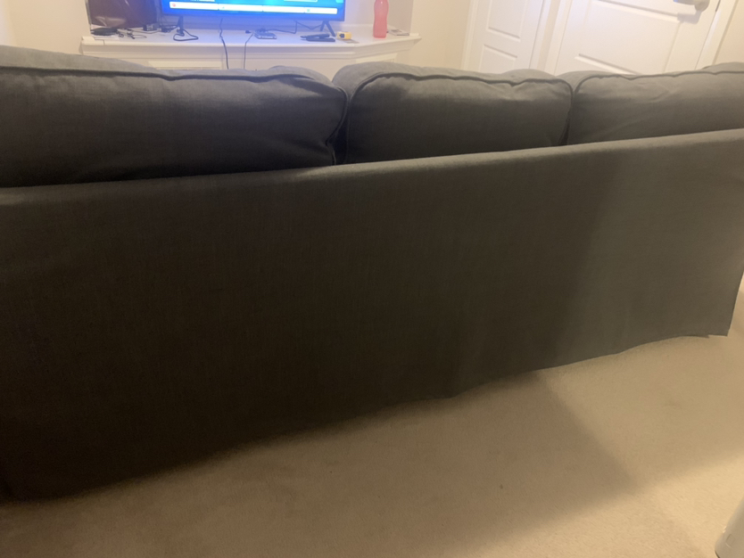 3 piece sofa. Grey colour-84x33” - photo 5