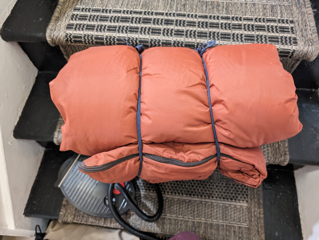 flannel lined sleeping bag thumbnail