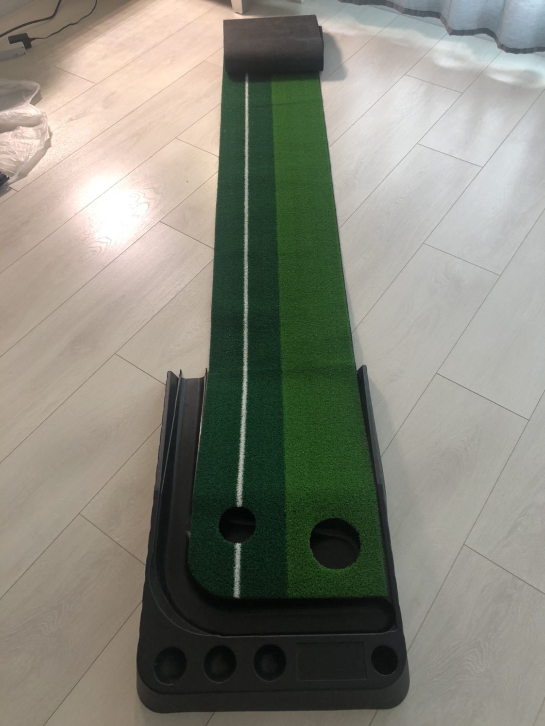 Golf Green Portable Putting Mat, Driver. Balls - photo 2