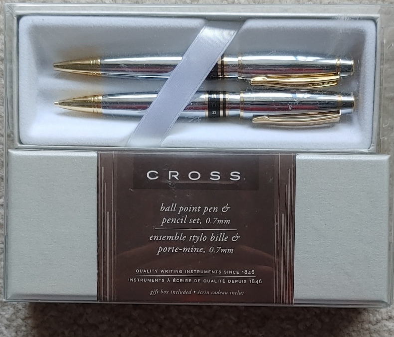 CROSS Windsor Ball Point pen and pencil set