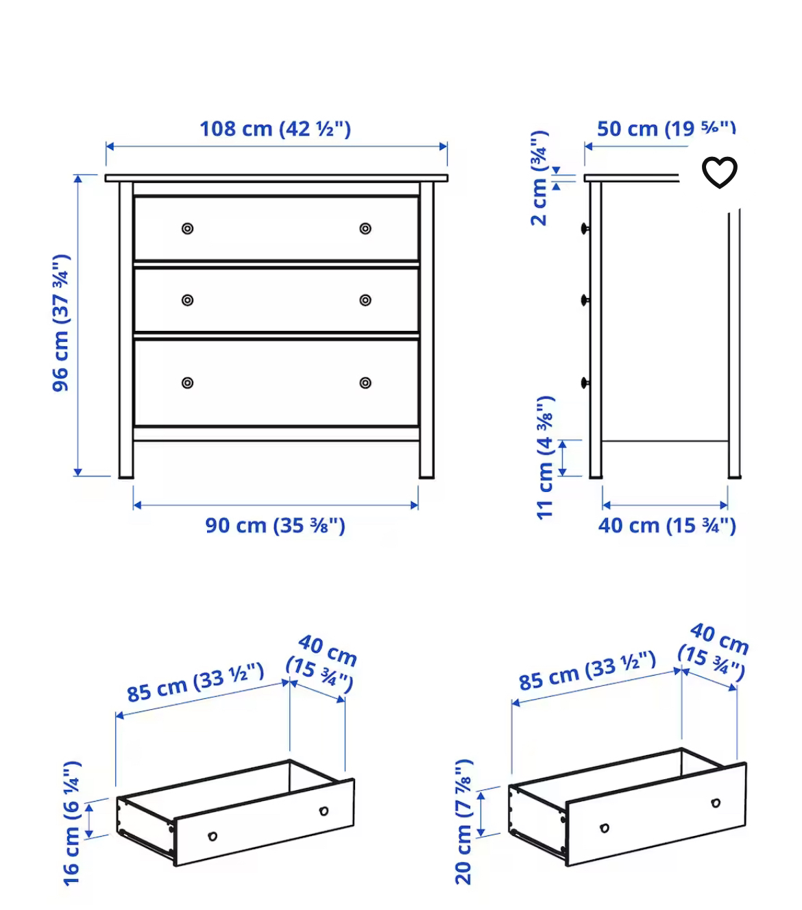 White dresser - photo 3
