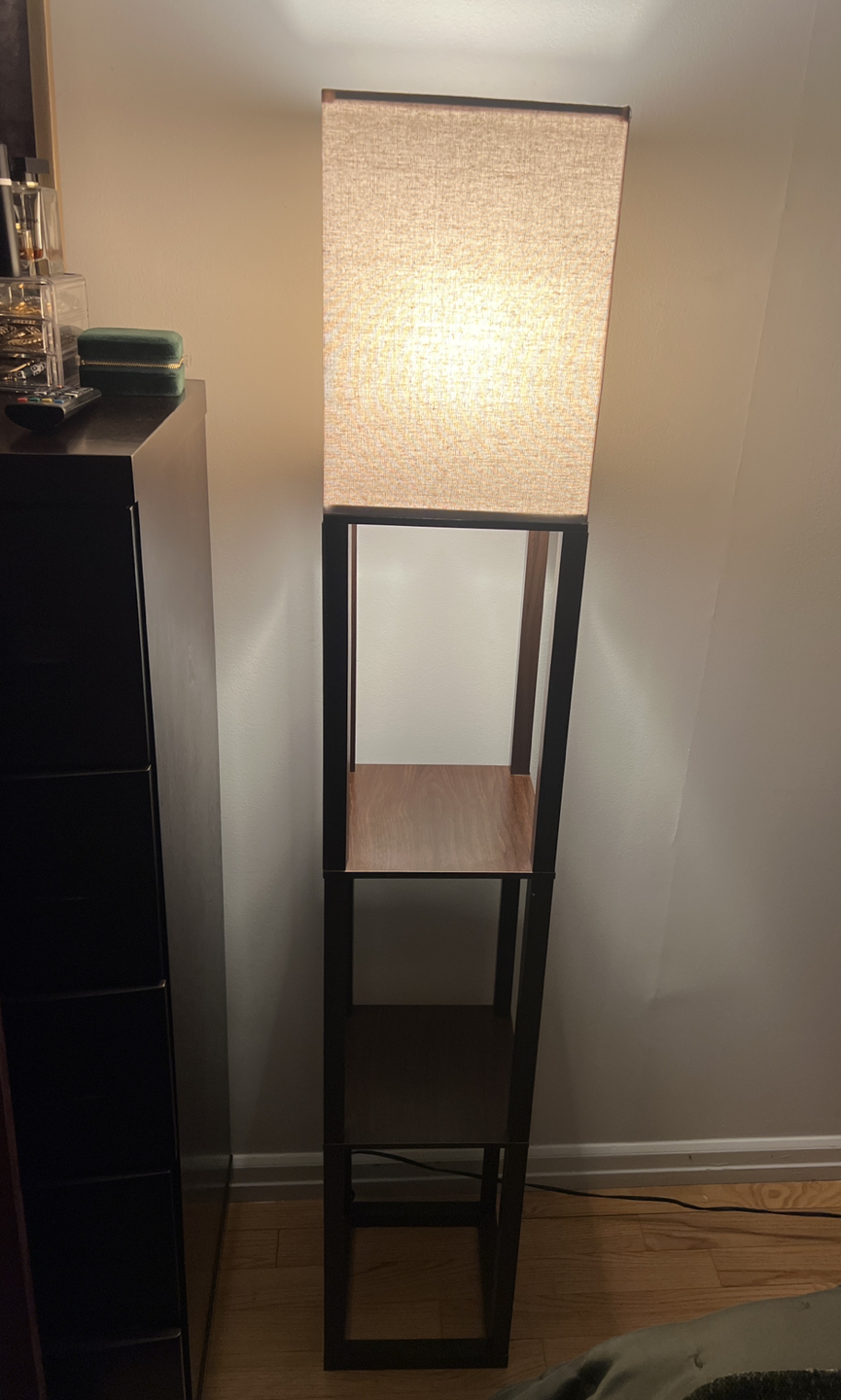 brown modern lamp