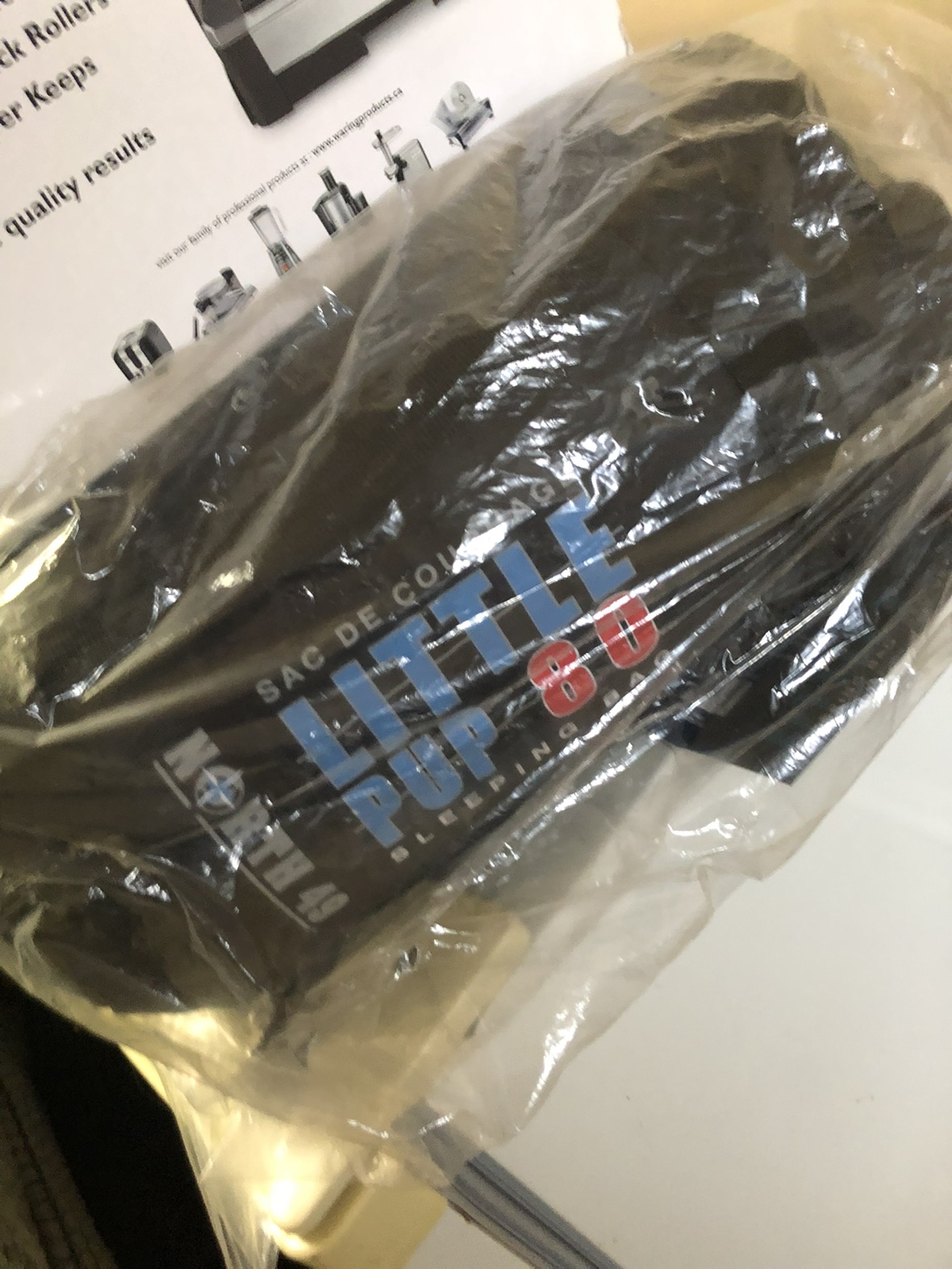 brand new sleeping bag in package - photo 2
