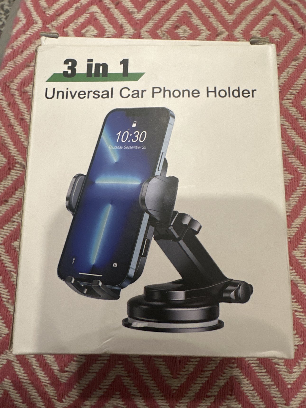 3 in 1 Universal Car Phone Holder