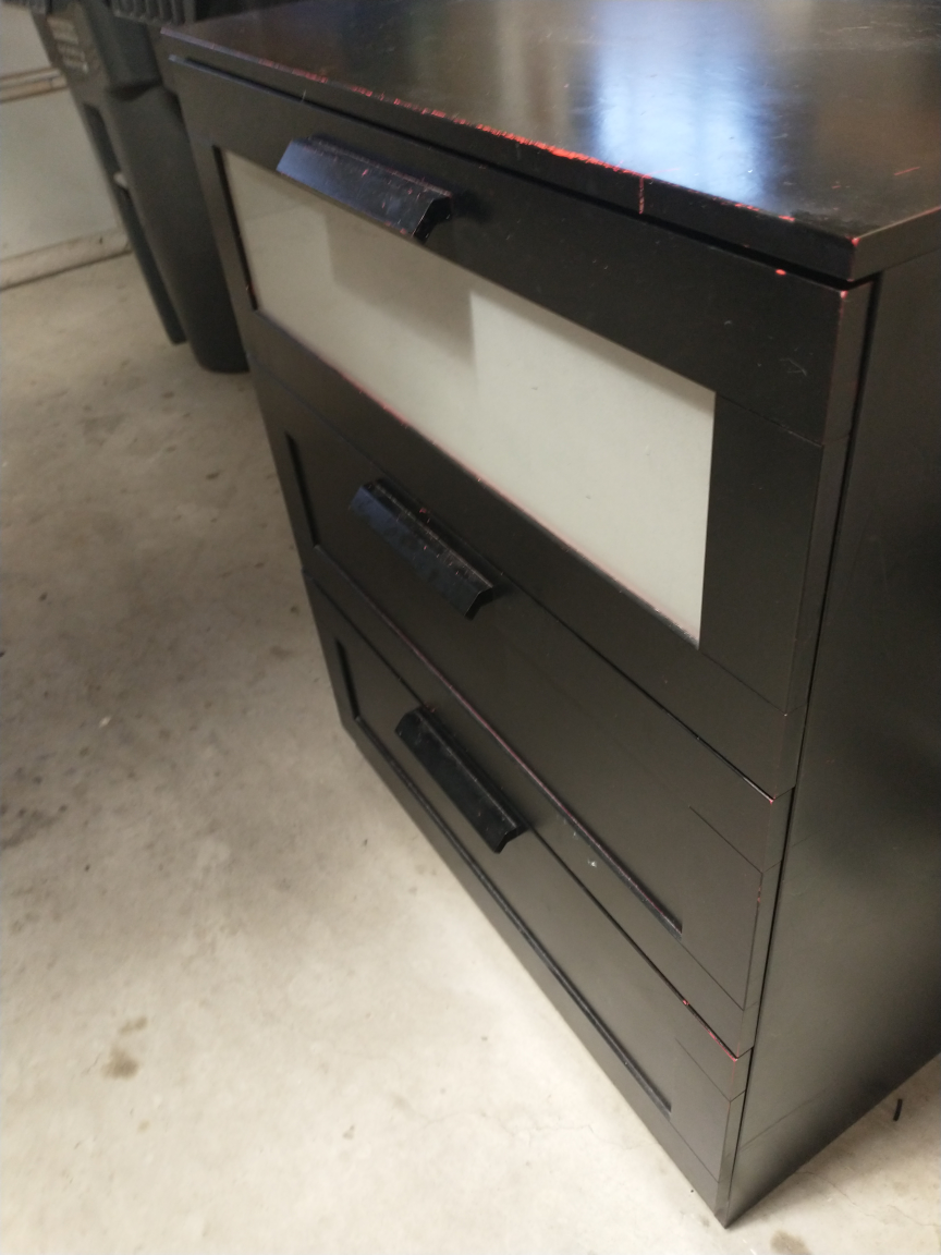 BRIMNES3-drawer chest Ikea - Black - photo 2