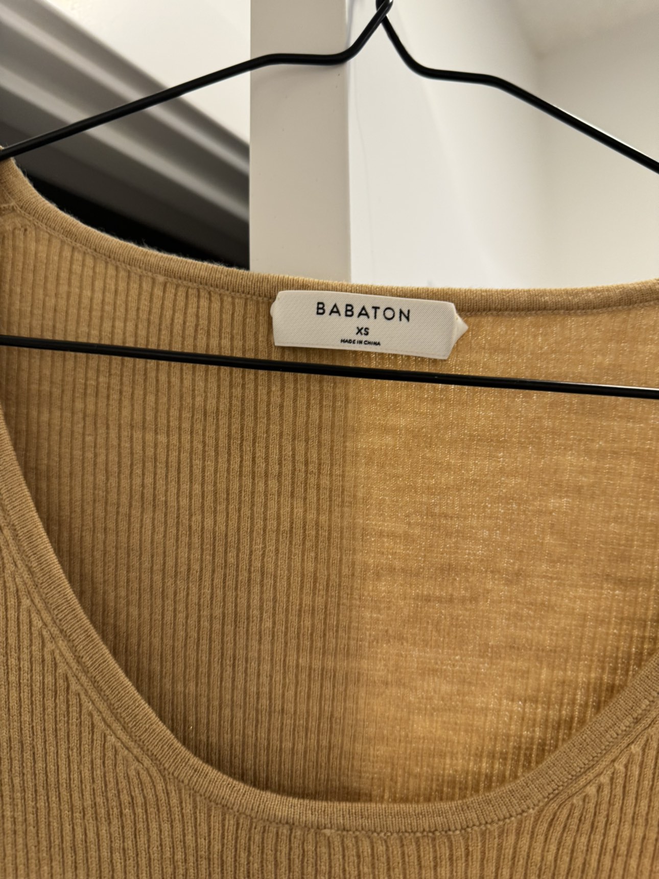 Aritzia Tan Knit Dress Brand New - photo 5