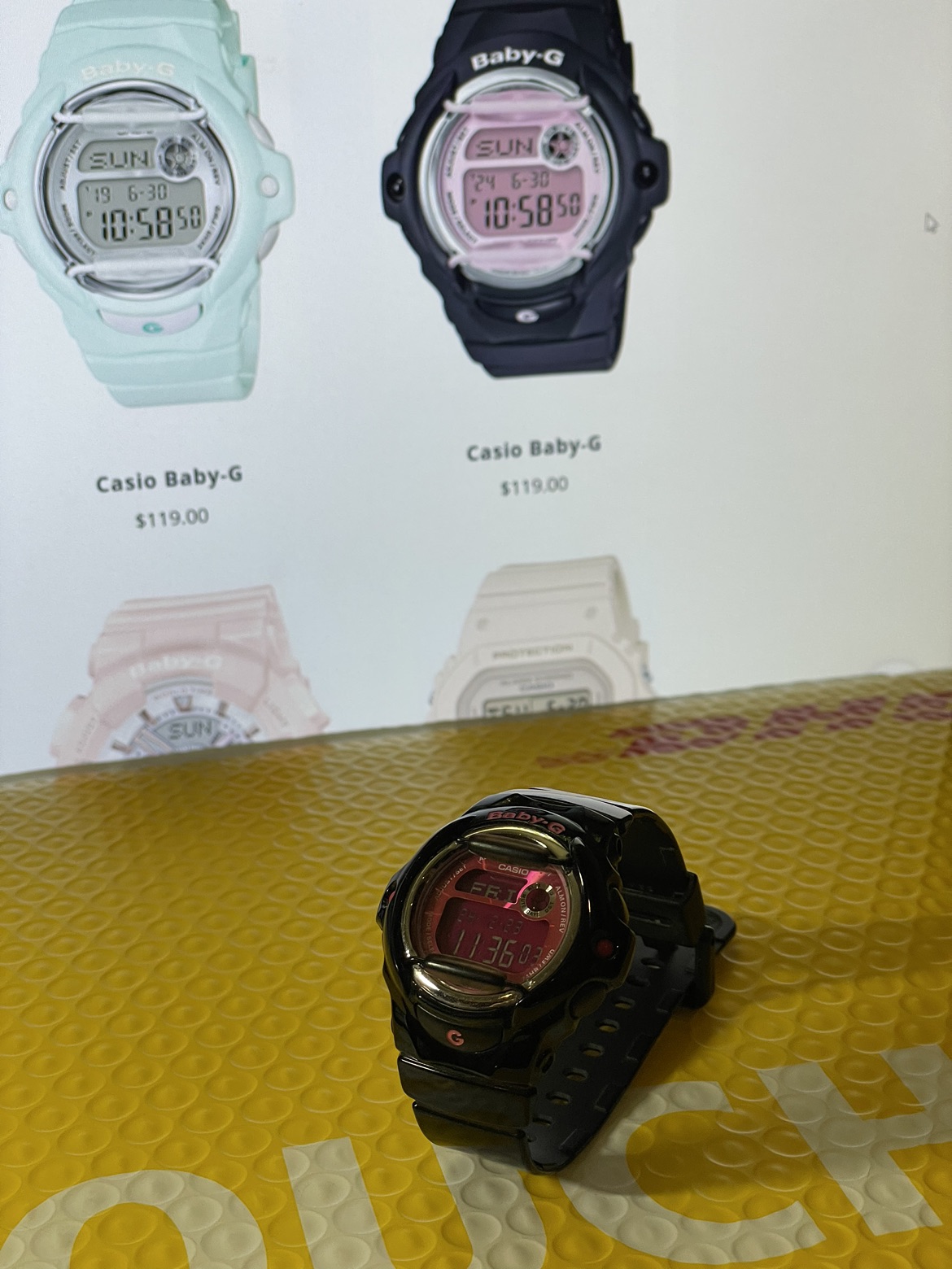 Casio Baby-G watch image indicator(5)