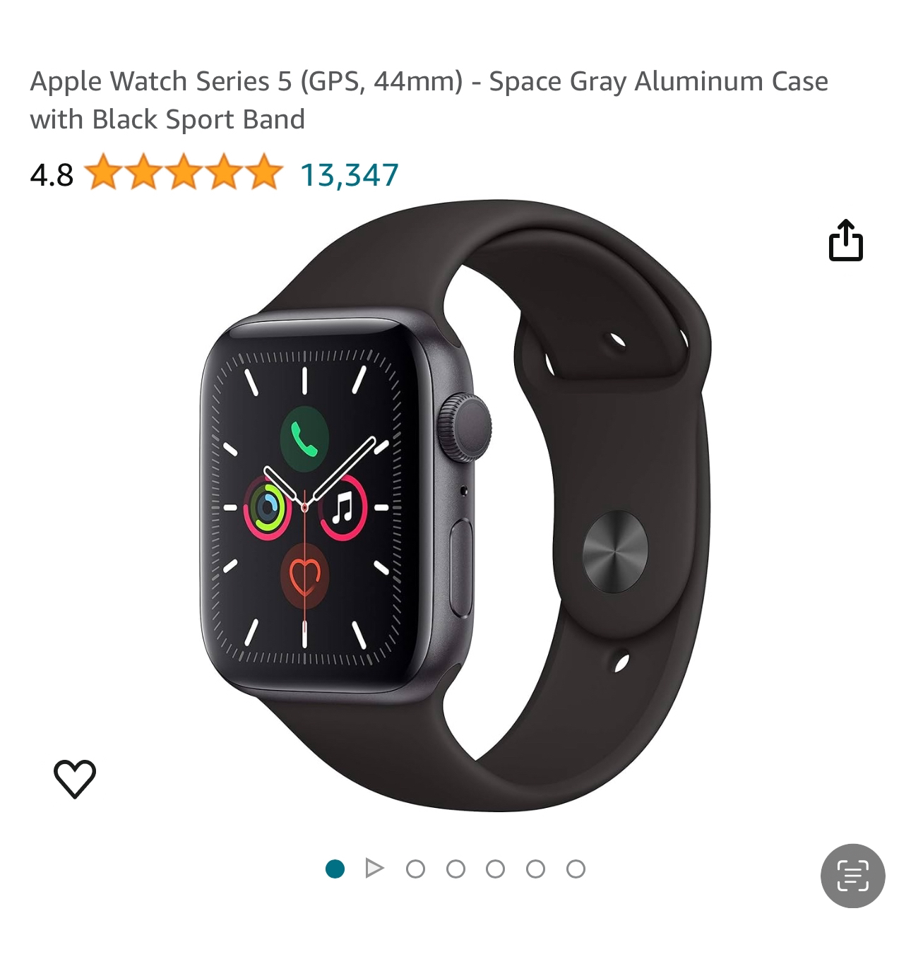 Apple Watch Series 5 - GPS, 44mm image indicator(5)