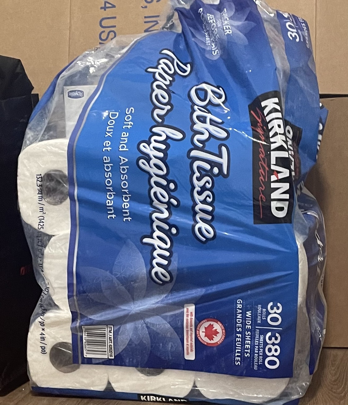 Kirkland 18 bathroom tissues for sale 🥕 - photo 3