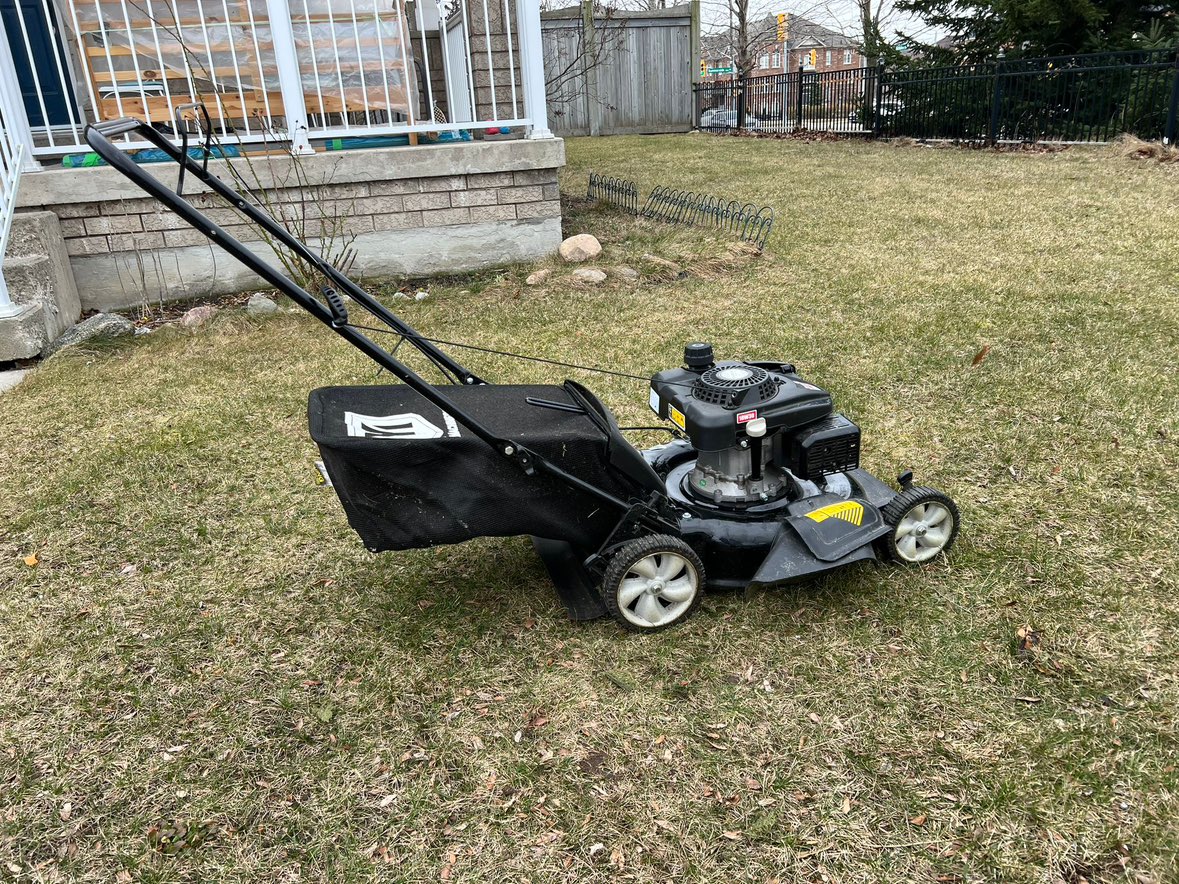 Gas mower thumbnail