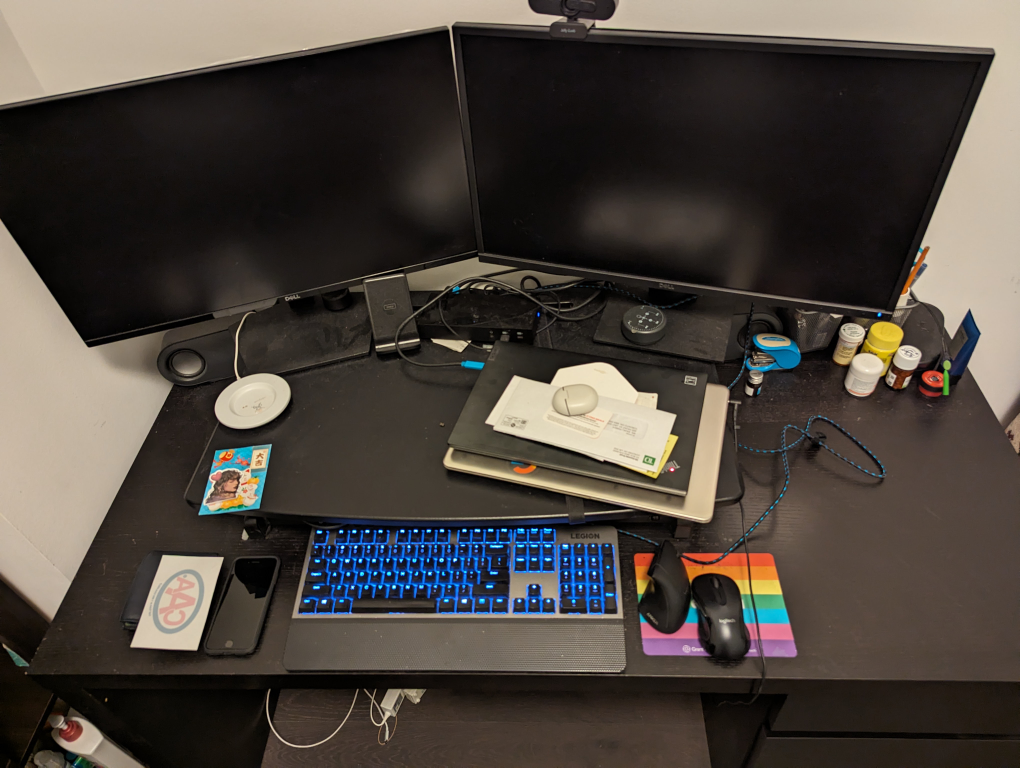IKEA MALM DESK - BLACK - photo 3