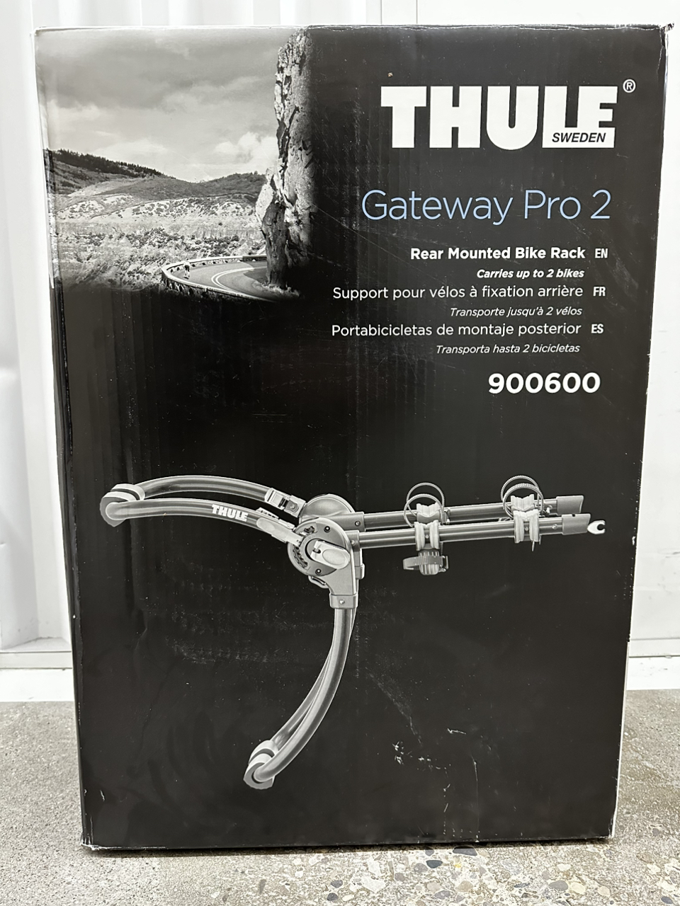 Thule Gateway Pro 2-bike trunk bike rack black