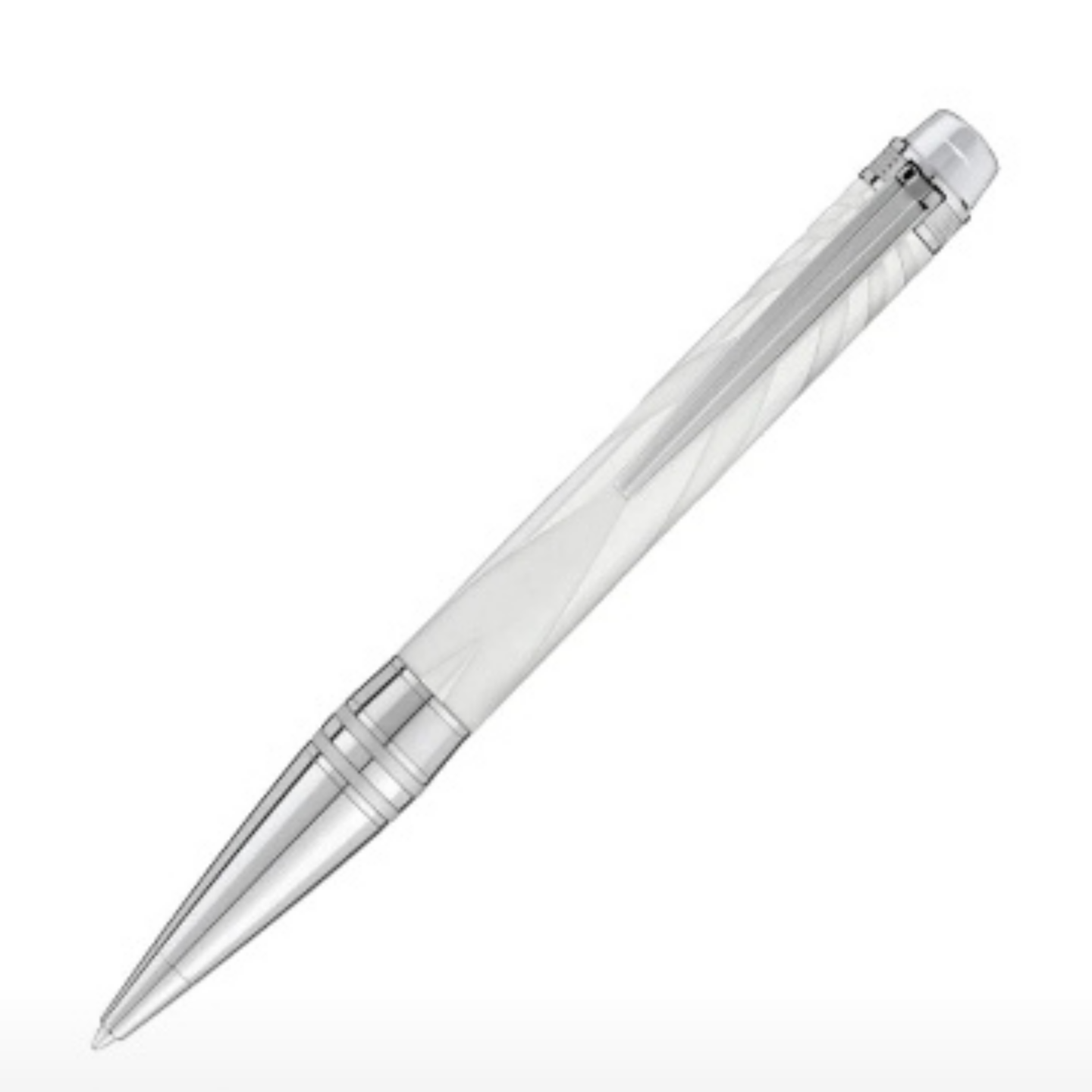 (NEW w/ Box) MontBlanc Starwalker Ceramics Ballpoint Pen image indicator(3)