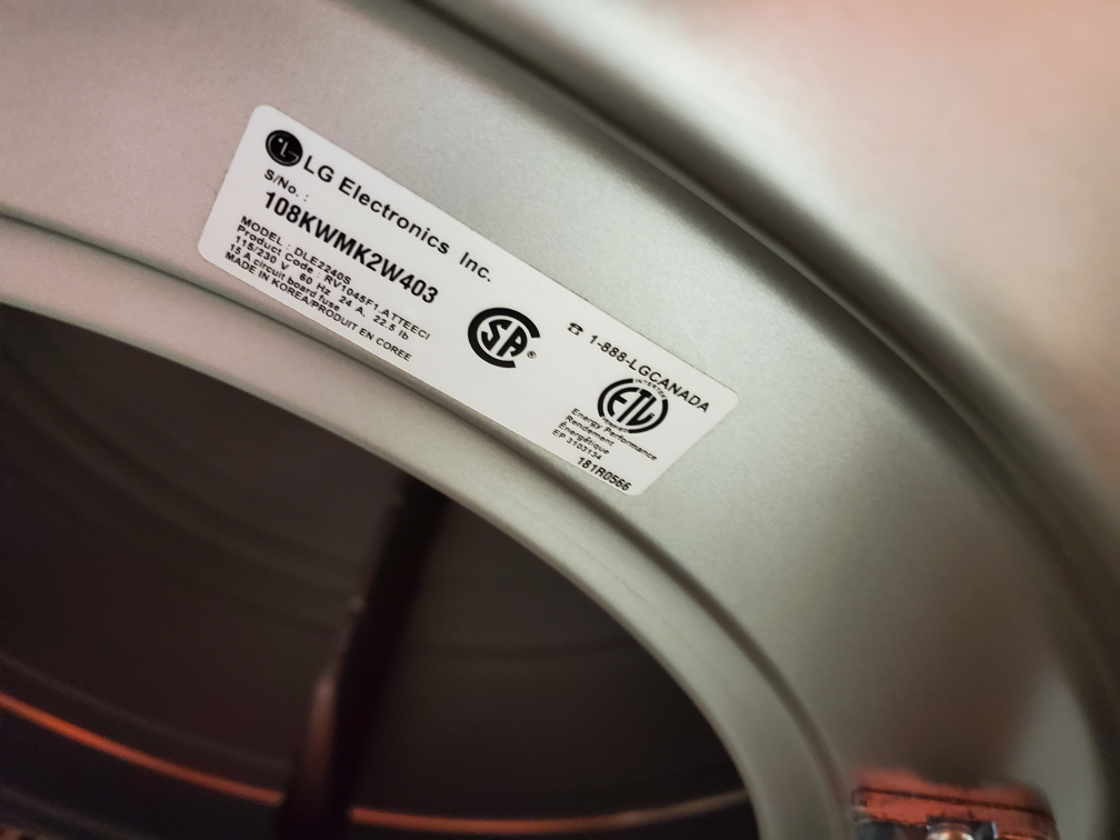 LG washer and Dryer - photo 3