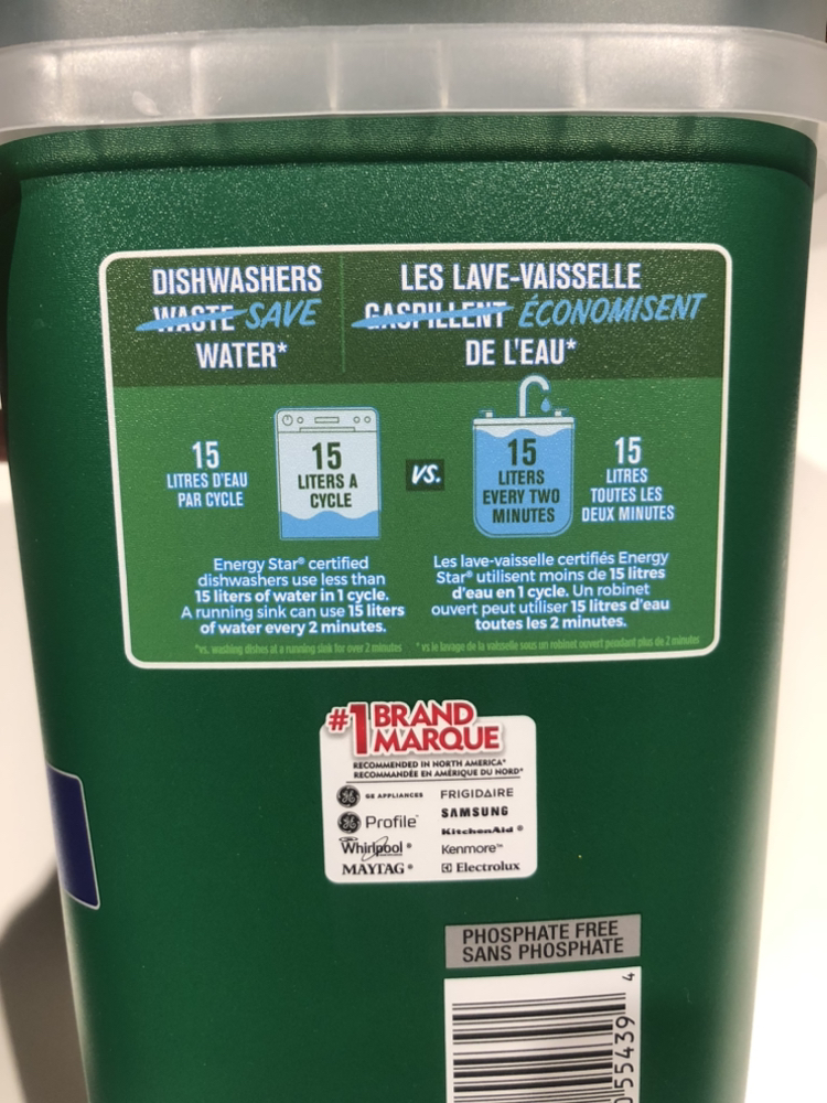 Cascade Dishwasher detergent soap - photo 3