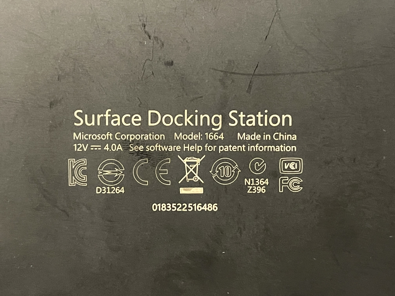 Microsoft surface pro 3/4 docking station - photo 3
