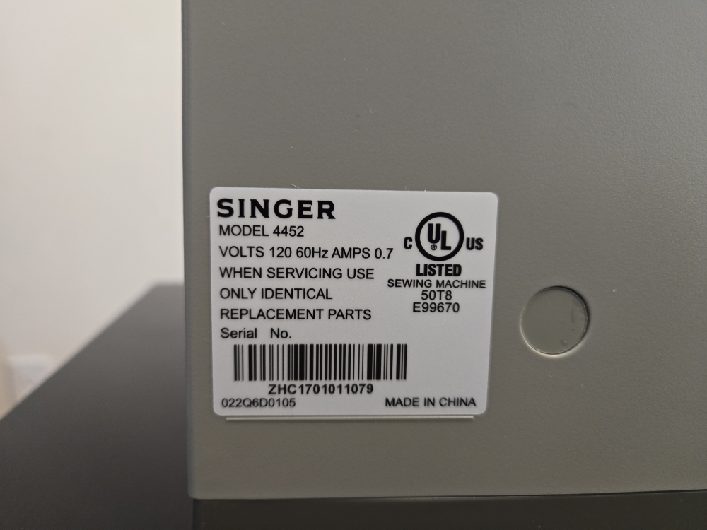 Singer Heavy Duty Sewing Machine - photo 2