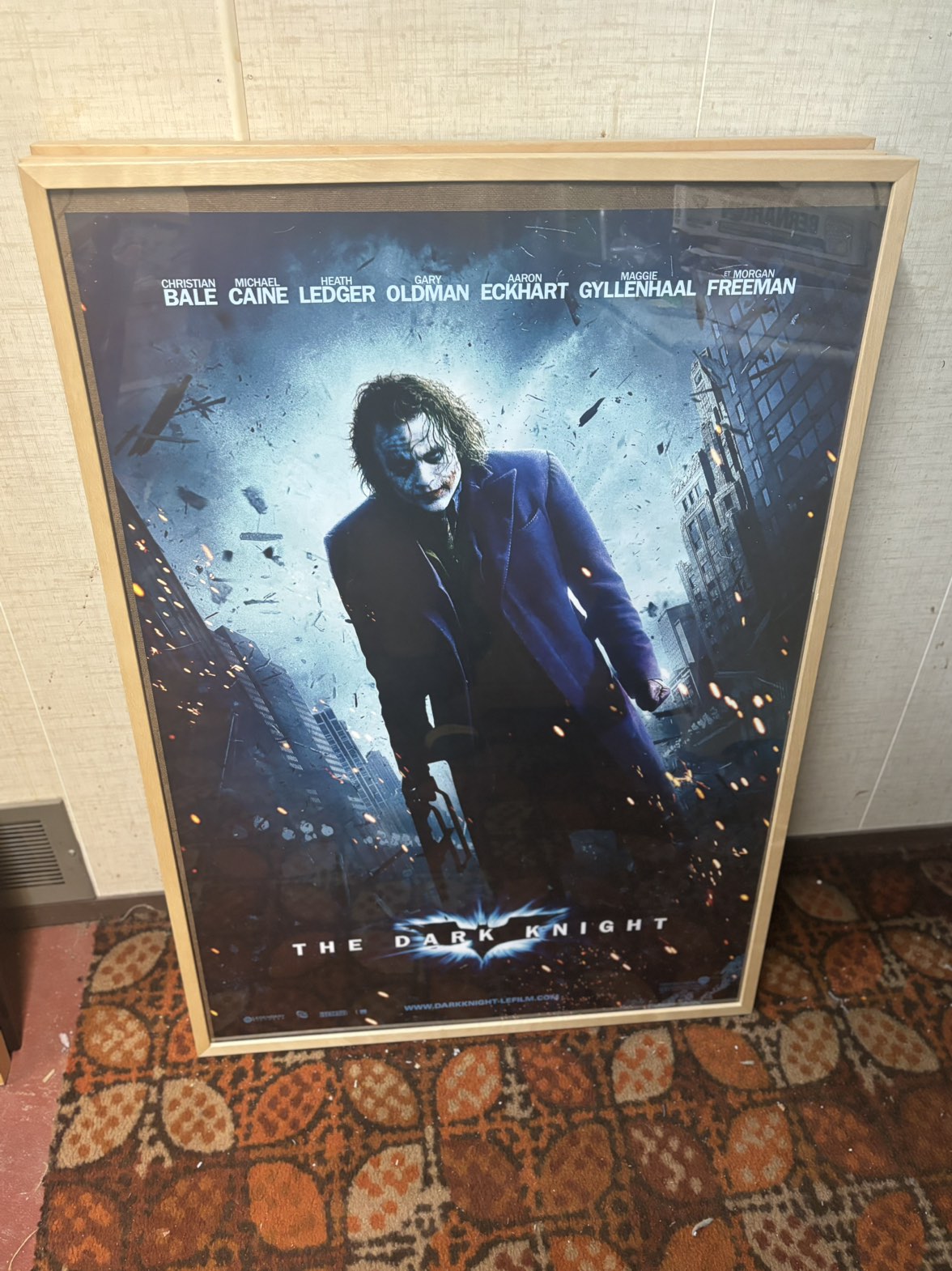 The Dark Knight Movie Poster (Framed) thumbnail