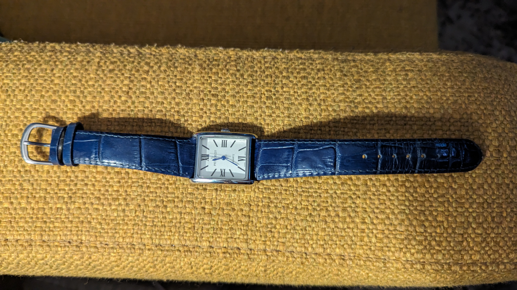 Peugeot Woman's Watch Navy Band - photo 4