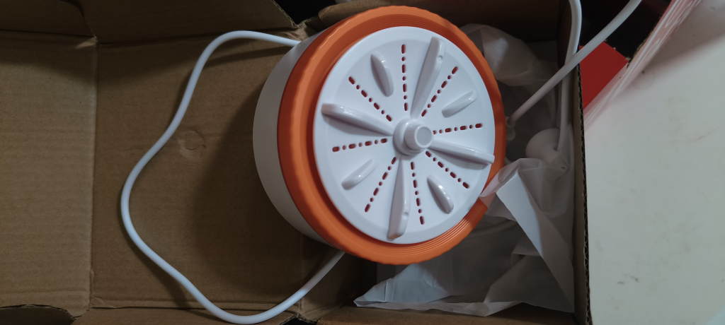 Timing Mini Washing Machine Portable Rotating Turbine - photo 4