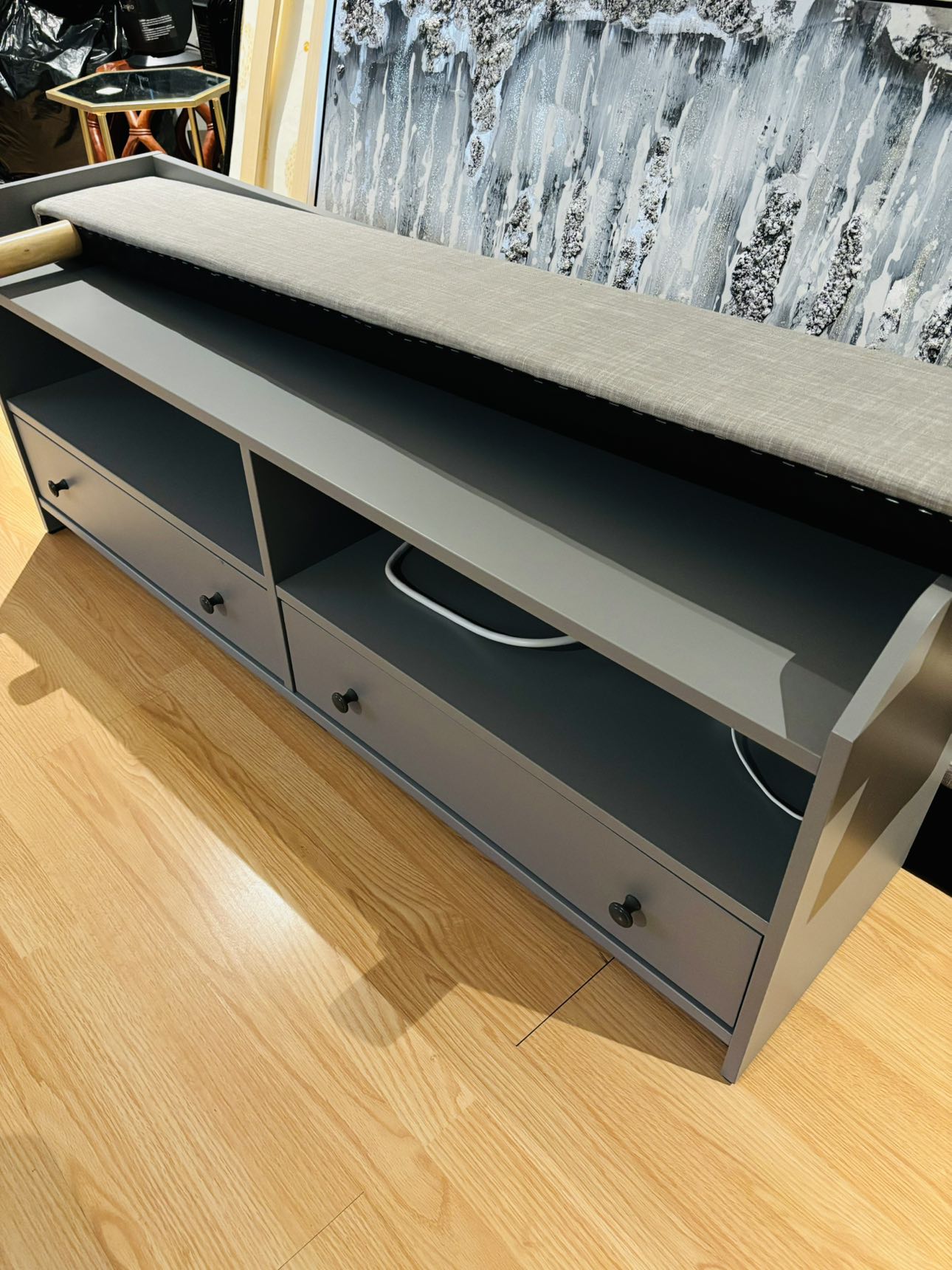 TV stand with drawer