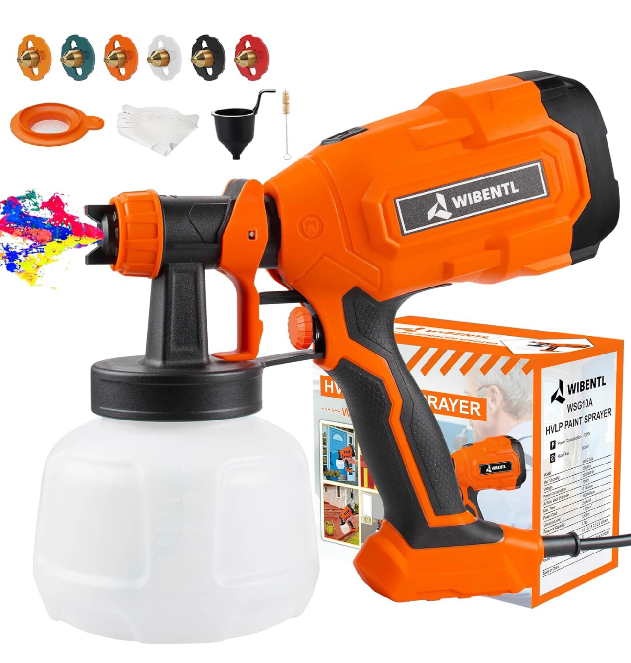 Paint Sprayer, 700W High Power