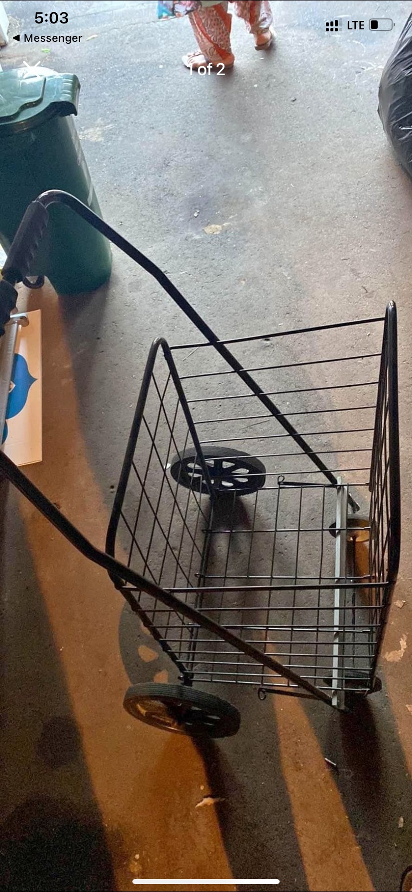 Large shopping cart - photo 2