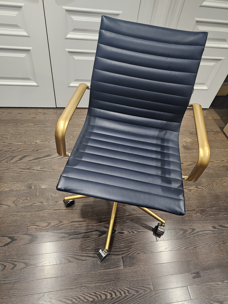 modern ergonomic leather office chair