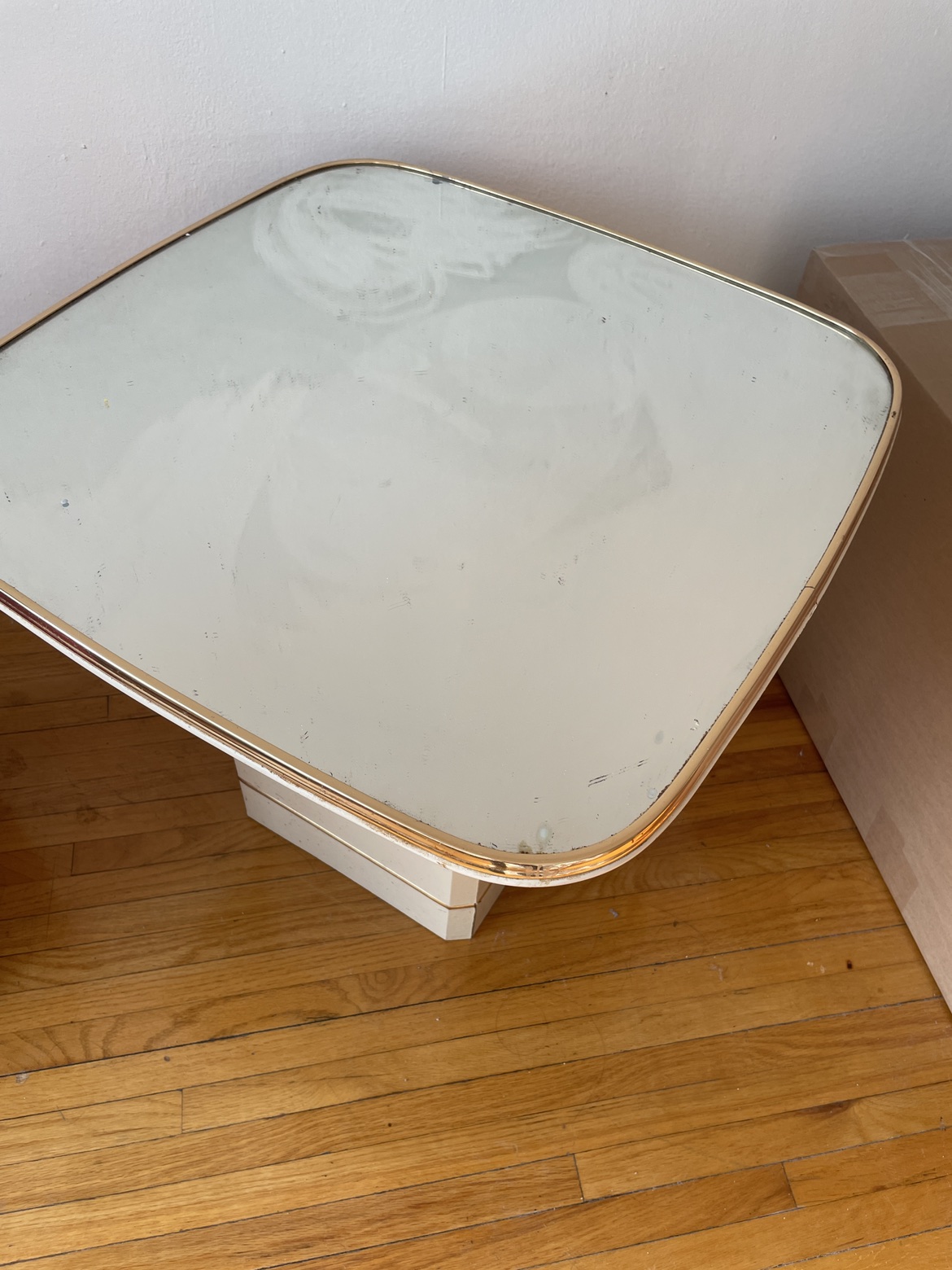 Mirror style Side table