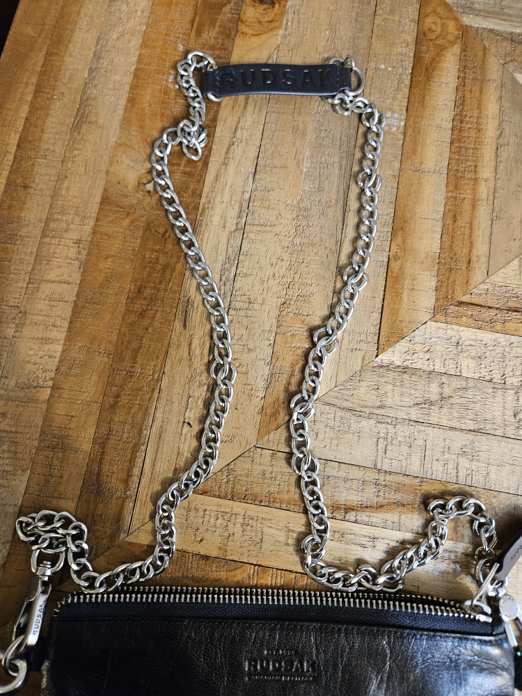 Rudsak real leather clutch. never used image indicator(4)