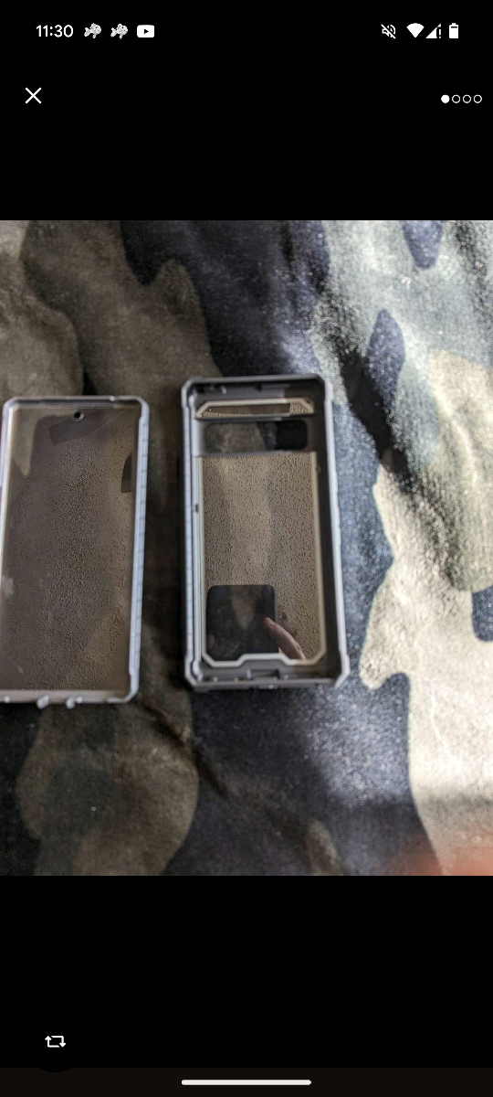 poetic Google Pixel 7 pro phone case with built in screen cover. thumbnail