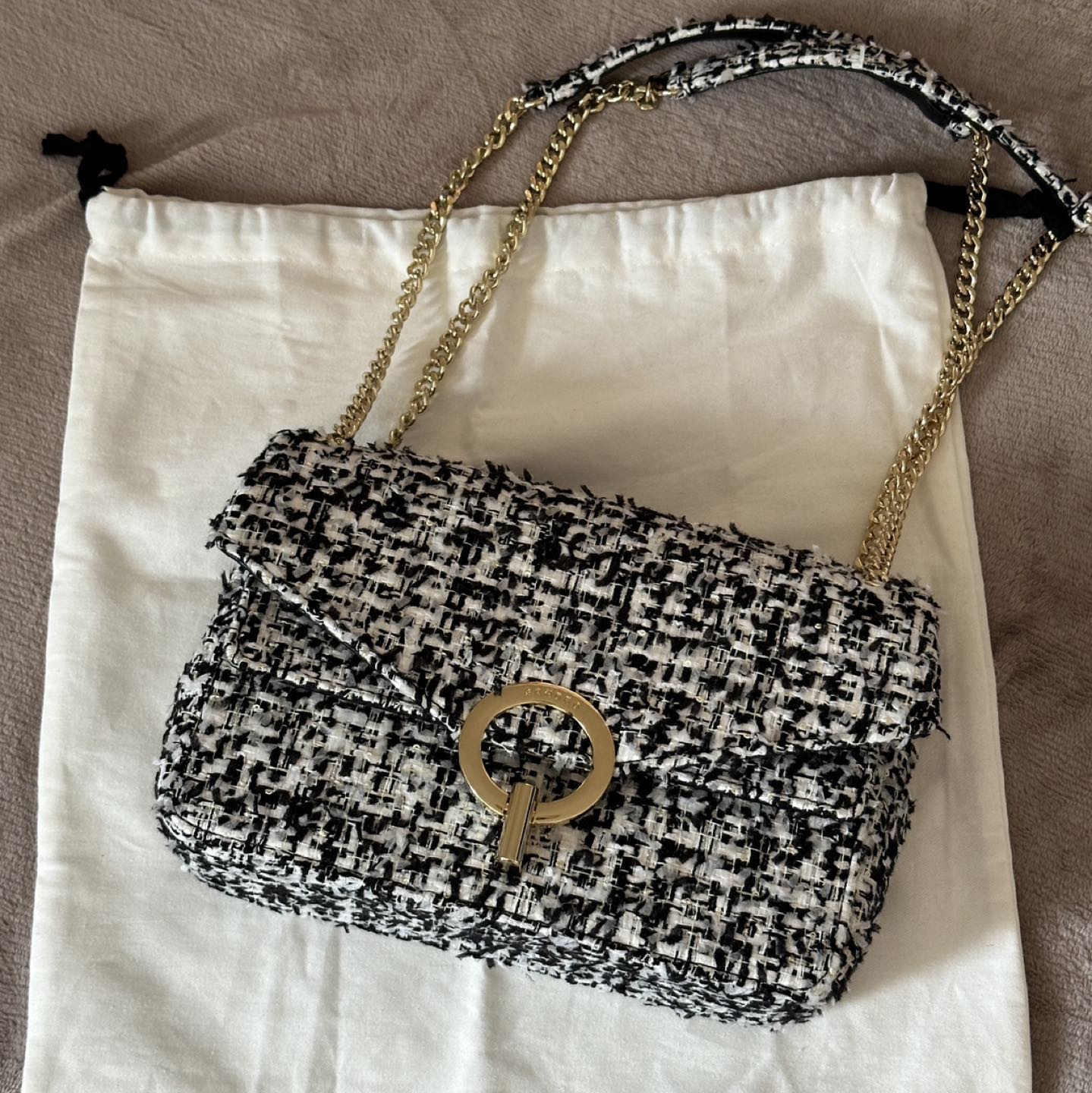 Sandro tweed bag (brand new) - photo 2