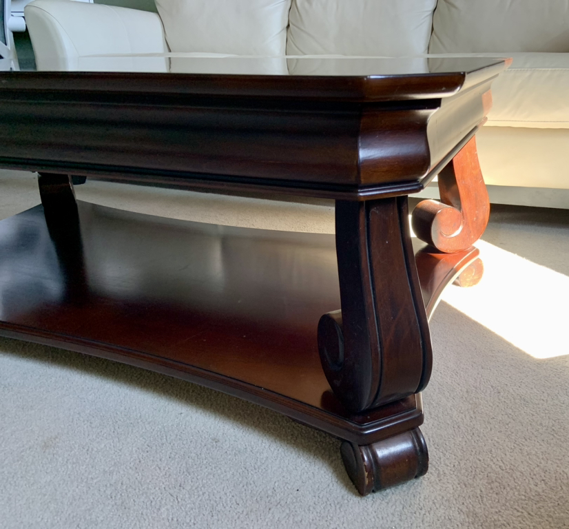 Solid wood coffee table - photo 2