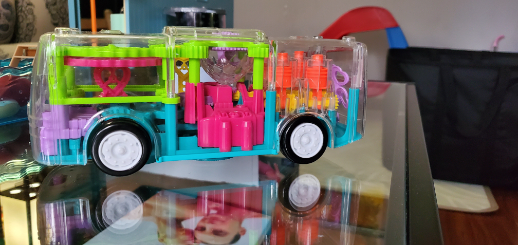 Musician light  bus Toddler toy - photo 2