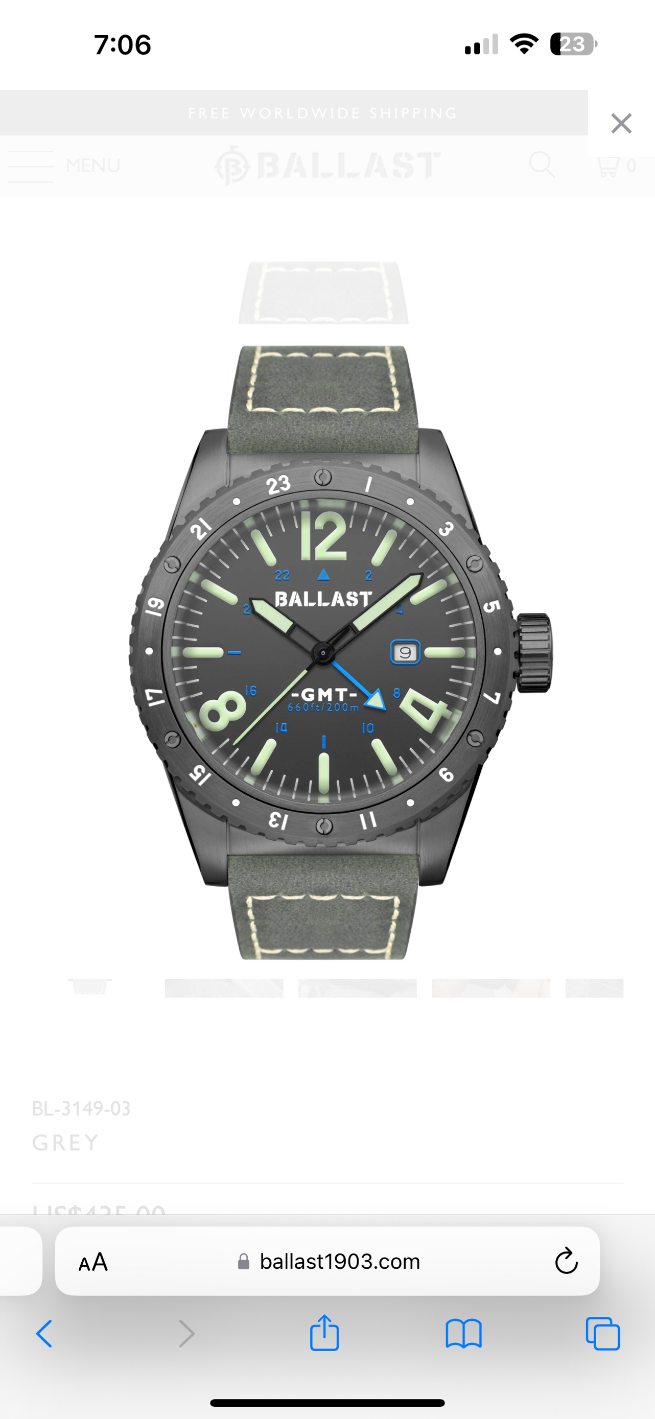Ballast Men’s Watch BL-3149-03 image indicator(10)