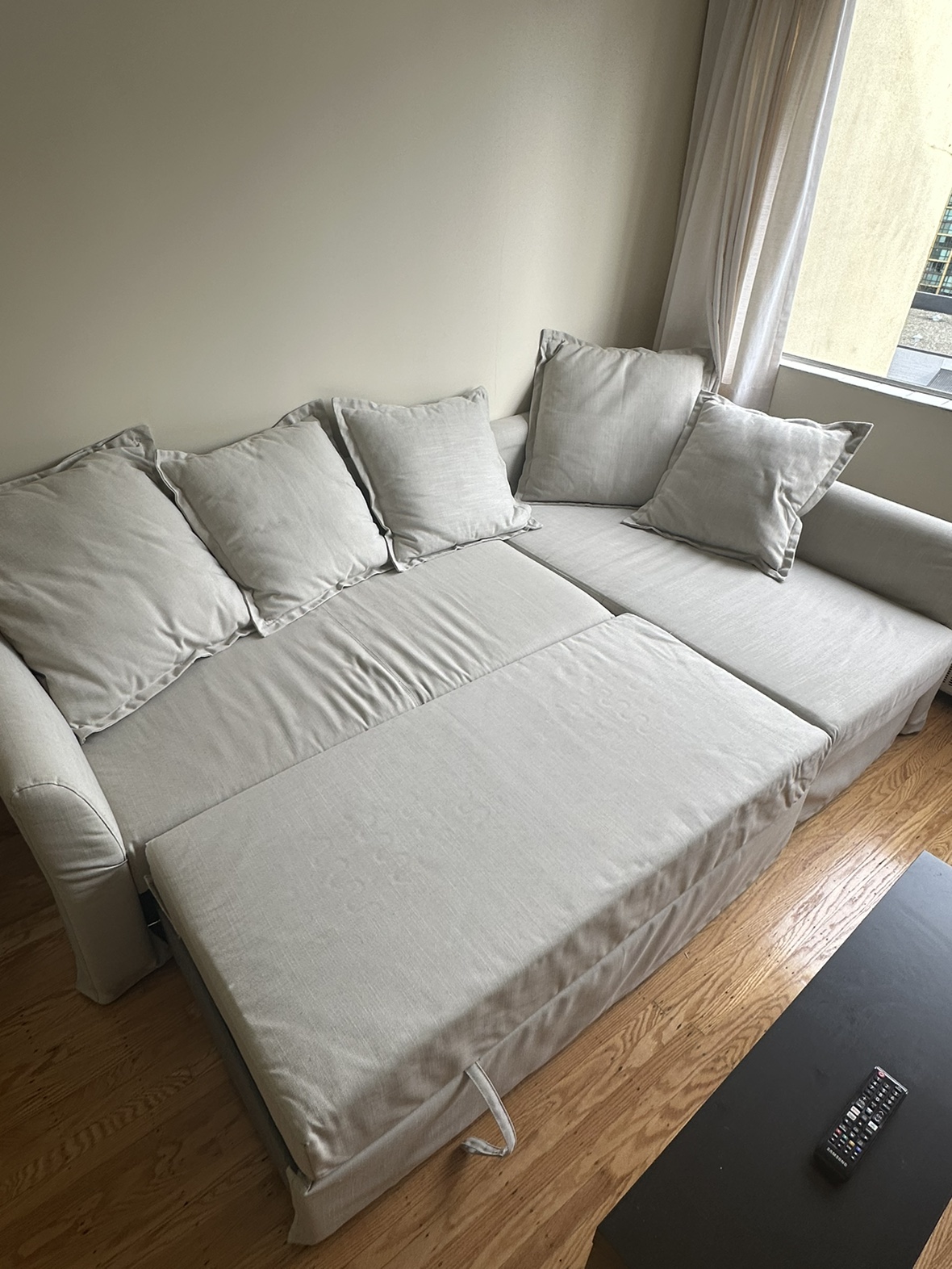HOLMSUND corner sofa bed - photo 4