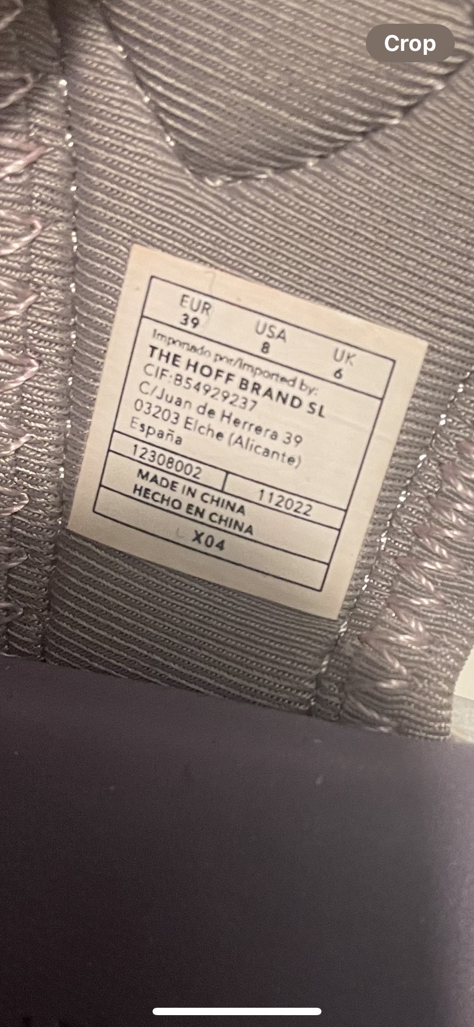 Hoff Barbados sandals size 8 image indicator(8)